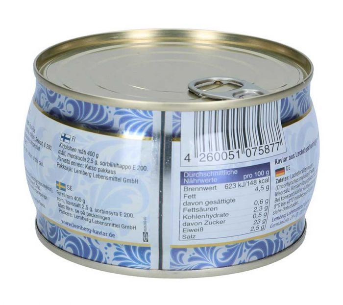 Лемберг Икра Лососевая Форель 400гр Lemberg