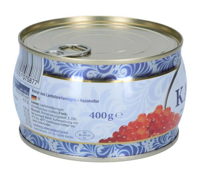 Лемберг Икра Лососевая Форель 400гр Lemberg