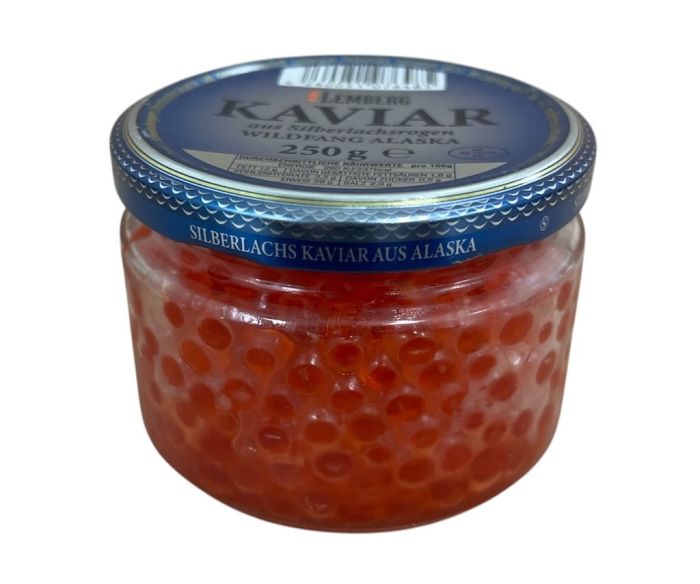 Икра Кижуча Лемберг (стекло) 250 г