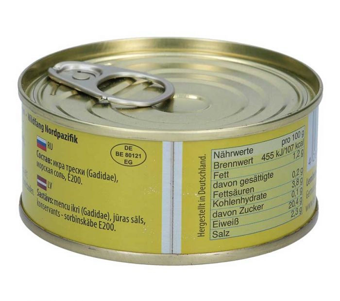 Икра Трески Lemberg 100гр