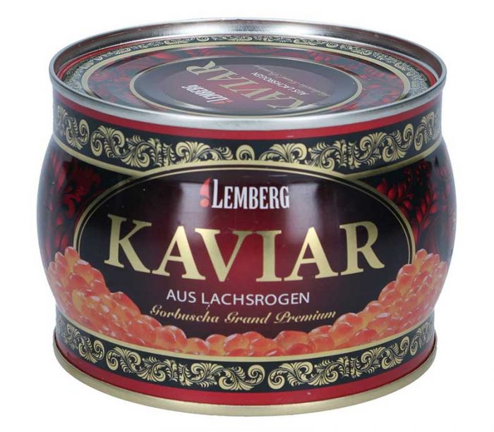 Lemberg Kaviar Gorbuscha Grand Premium 500гр Икра Горбуши 