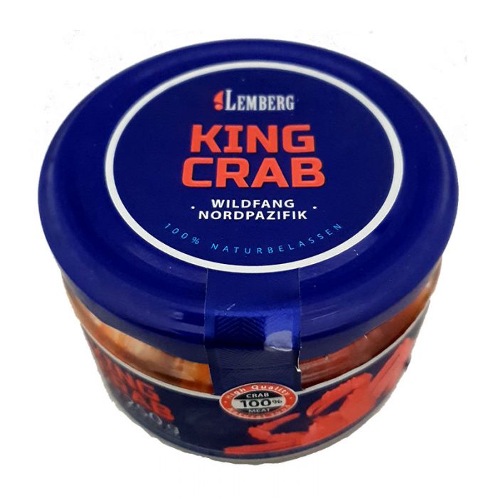 Lemberg King Crab 250гр Мясо Краба Лемберг