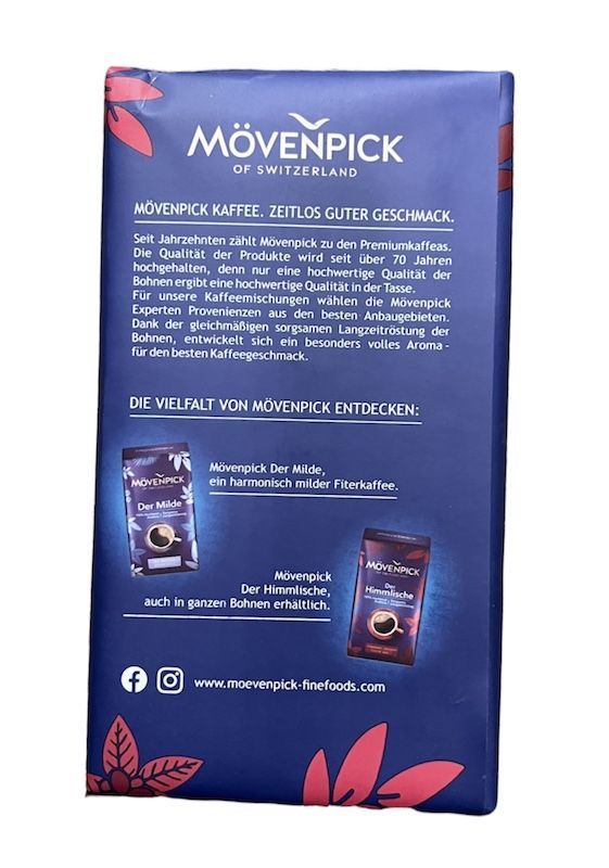 Кофе молотый Movenpick 500гр
