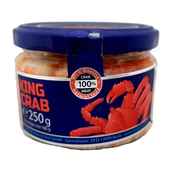 Lemberg King Crab 250гр Мясо Краба Лемберг