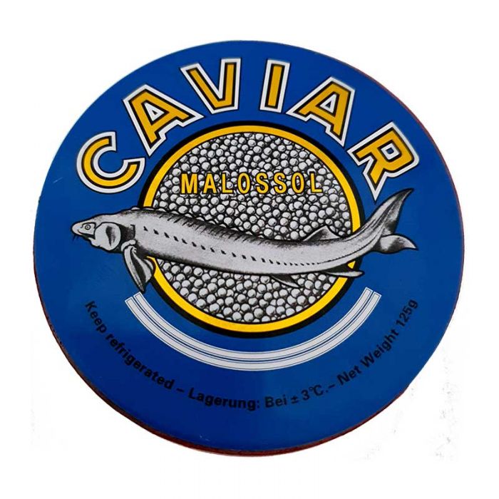 Икра Черная Осетровая CAVIAR MALOSSOL 100гр (не пастеризованная)