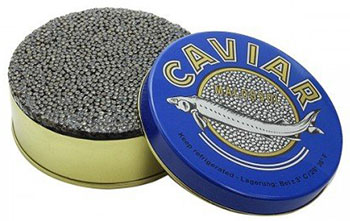 Чорна Осетрова Ікра CAVIAR MALOSSOL 100 грам